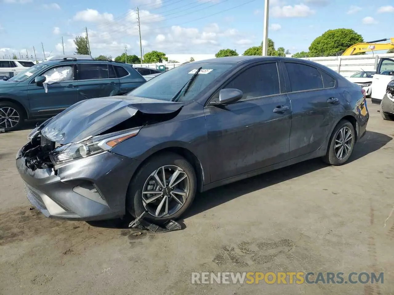 1 Photograph of a damaged car 3KPF24AD2PE564974 KIA FORTE 2023
