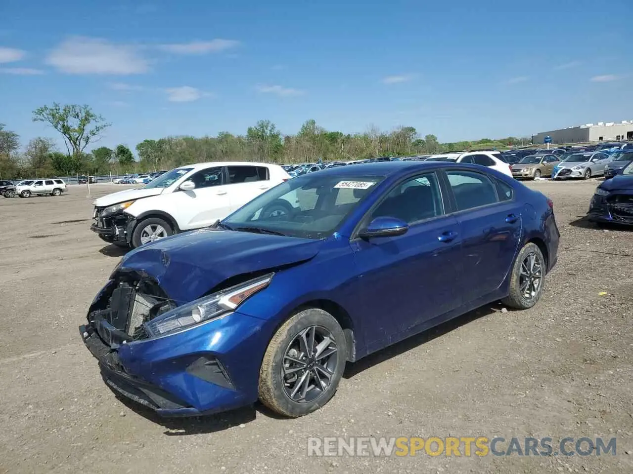 1 Photograph of a damaged car 3KPF24AD2PE573450 KIA FORTE 2023