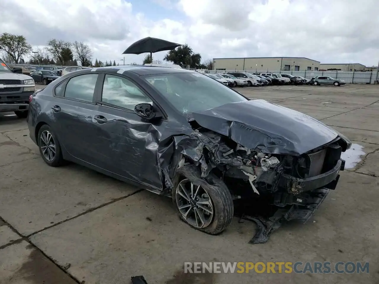 4 Photograph of a damaged car 3KPF24AD2PE575702 KIA FORTE 2023