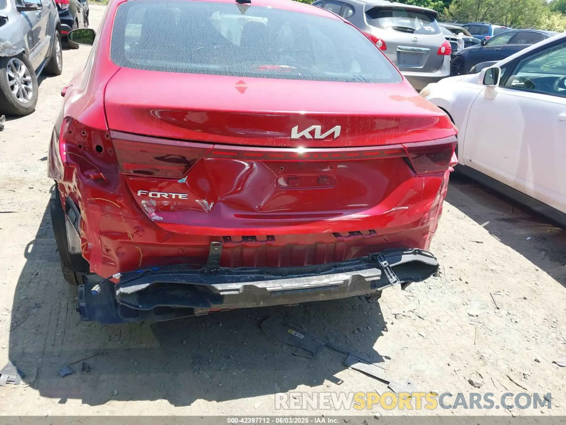 6 Photograph of a damaged car 3KPF24AD2PE583539 KIA FORTE 2023