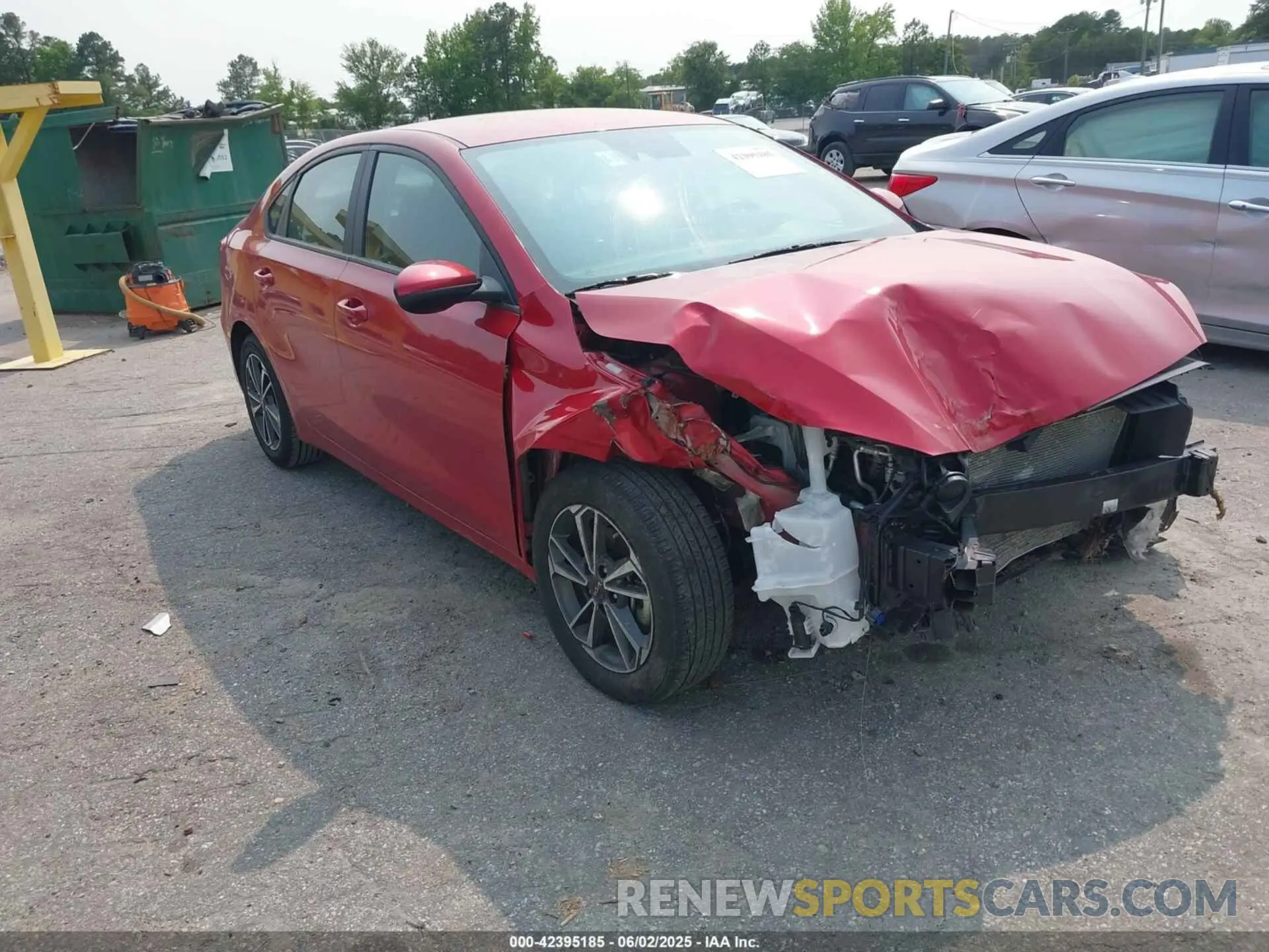 1 Photograph of a damaged car 3KPF24AD2PE590555 KIA FORTE 2023
