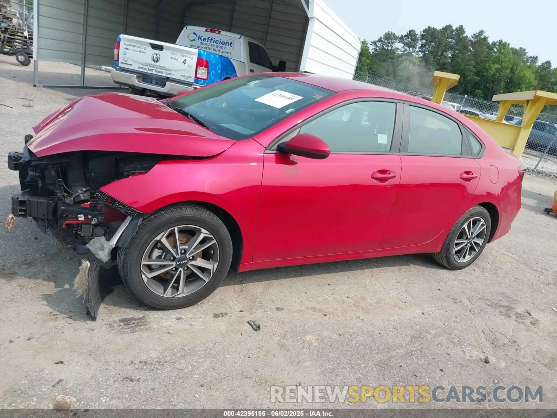 14 Photograph of a damaged car 3KPF24AD2PE590555 KIA FORTE 2023
