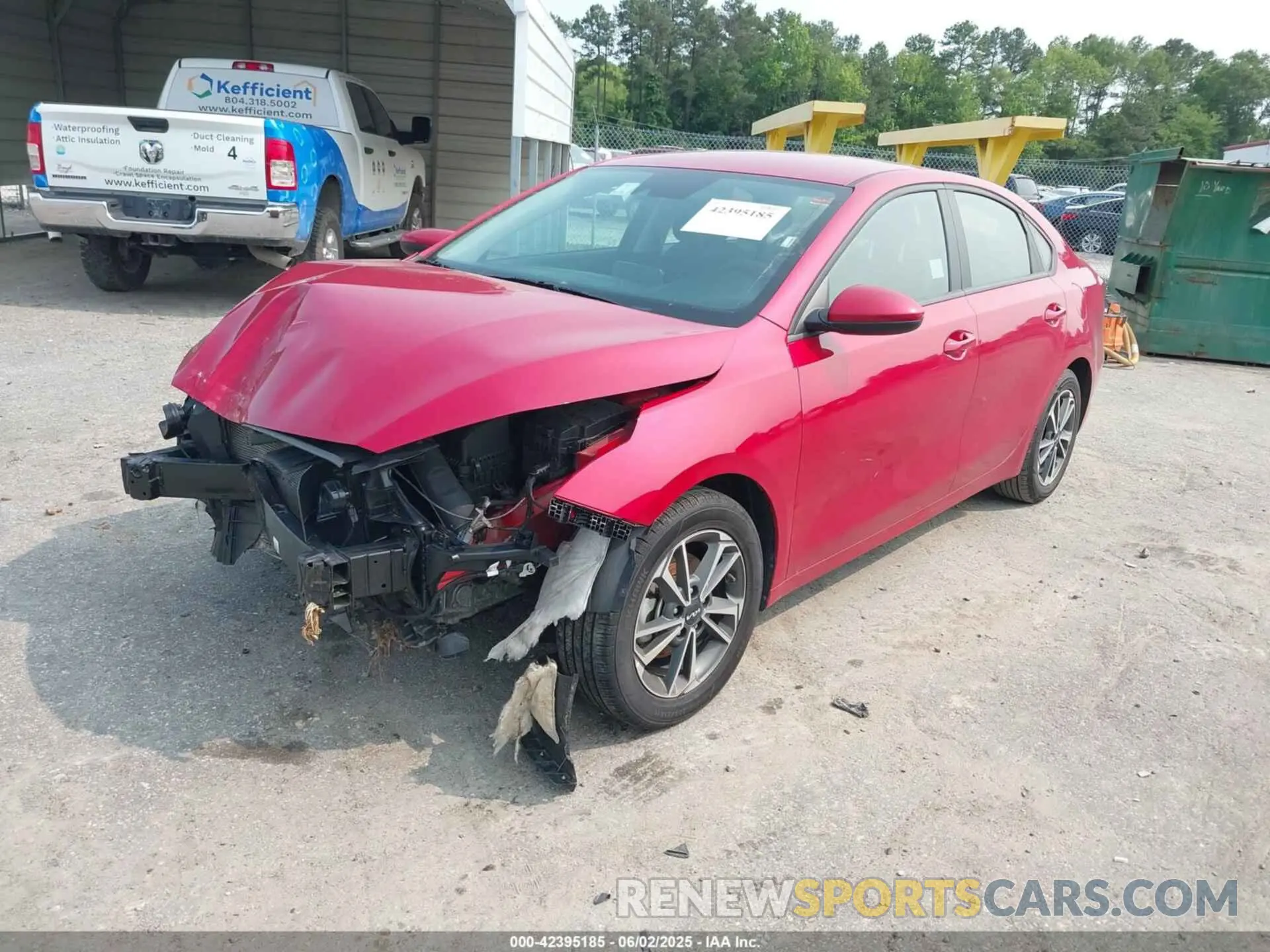 2 Photograph of a damaged car 3KPF24AD2PE590555 KIA FORTE 2023