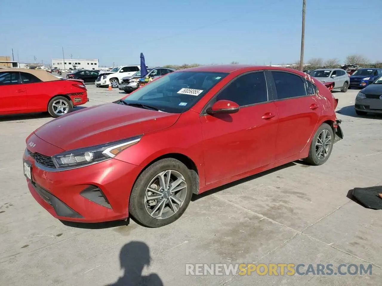 1 Photograph of a damaged car 3KPF24AD2PE597876 KIA FORTE 2023
