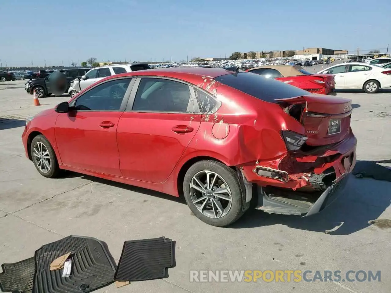 2 Photograph of a damaged car 3KPF24AD2PE597876 KIA FORTE 2023