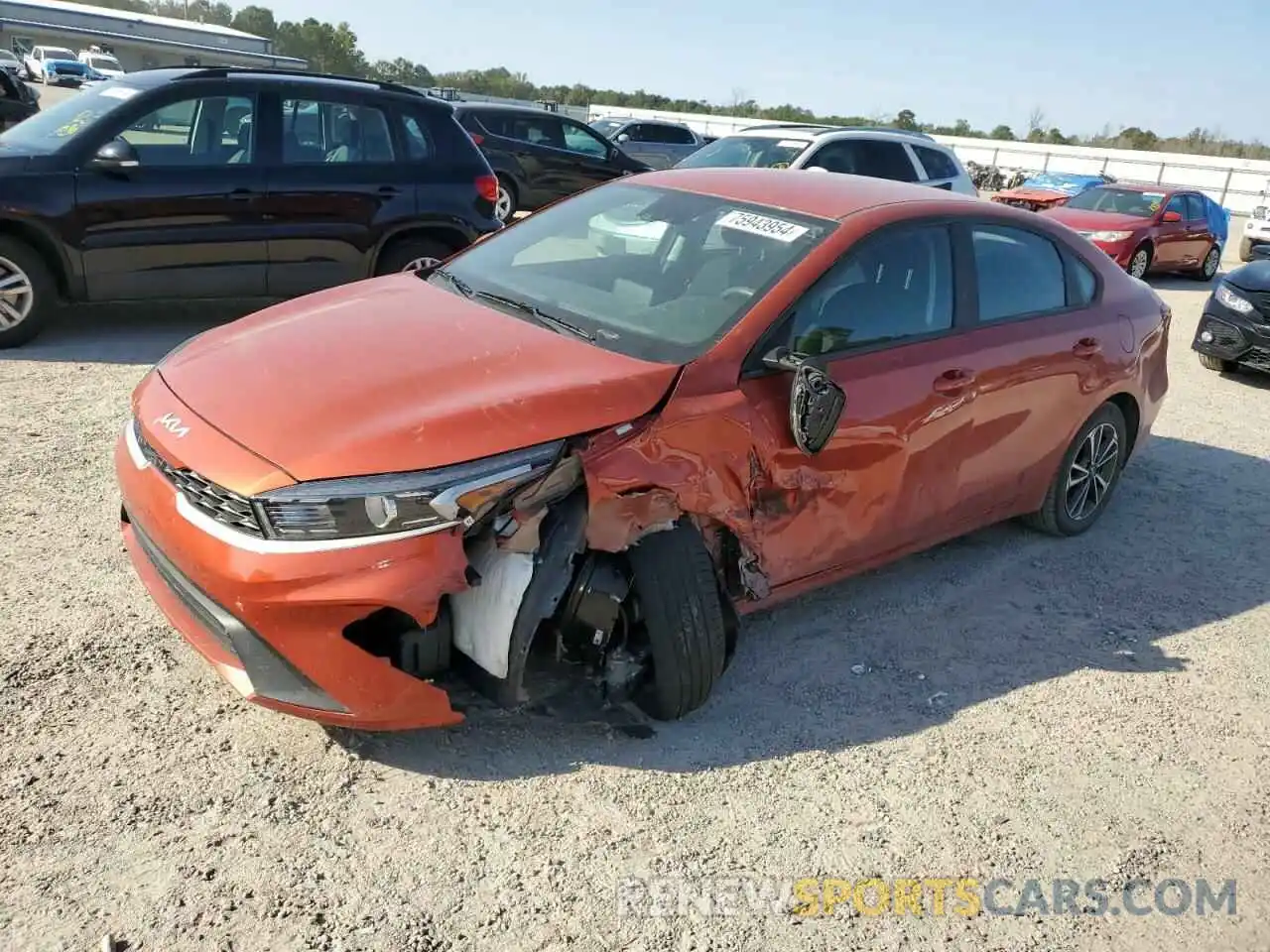 1 Photograph of a damaged car 3KPF24AD2PE601750 KIA FORTE 2023