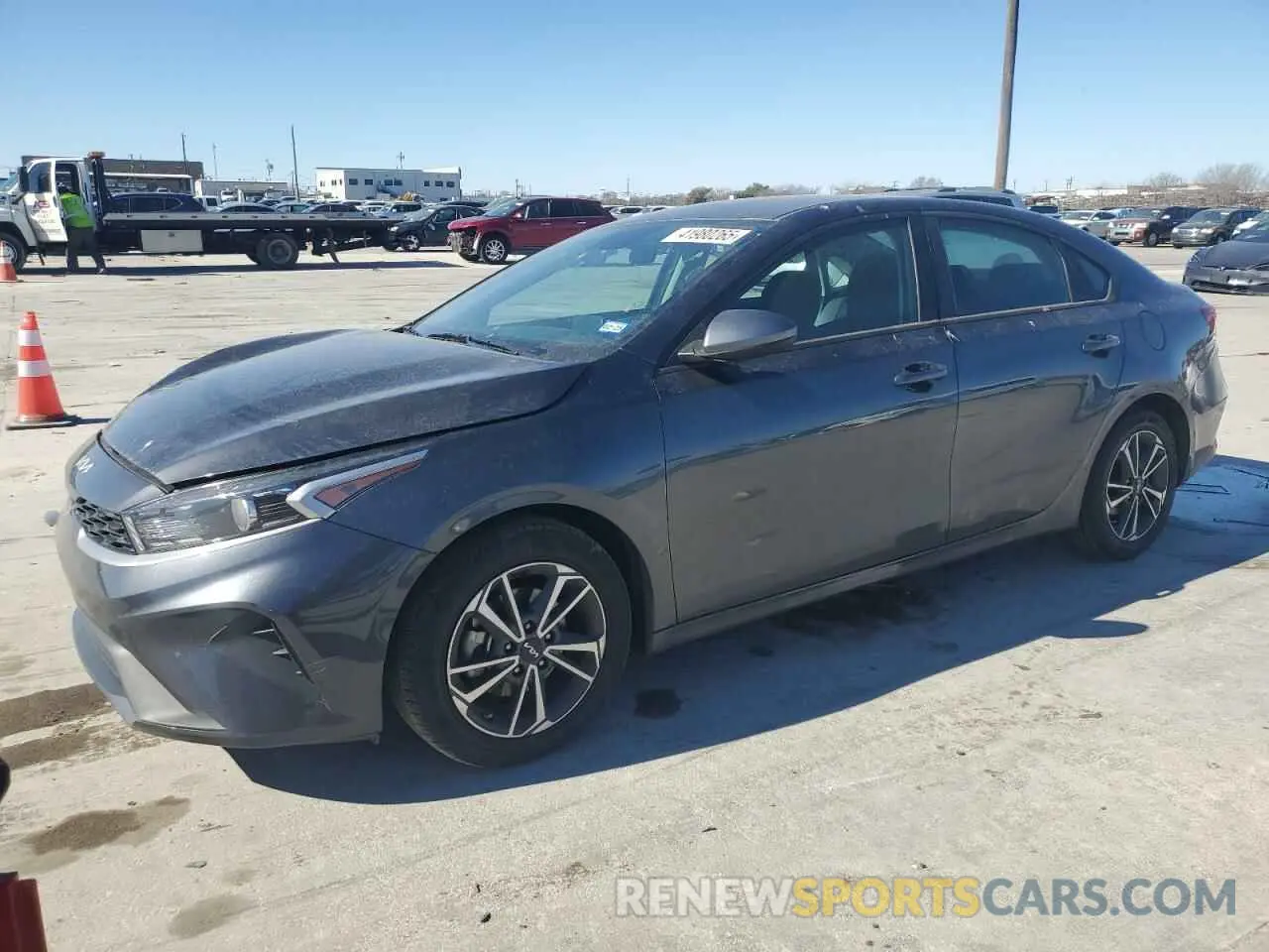 1 Photograph of a damaged car 3KPF24AD2PE607242 KIA FORTE 2023