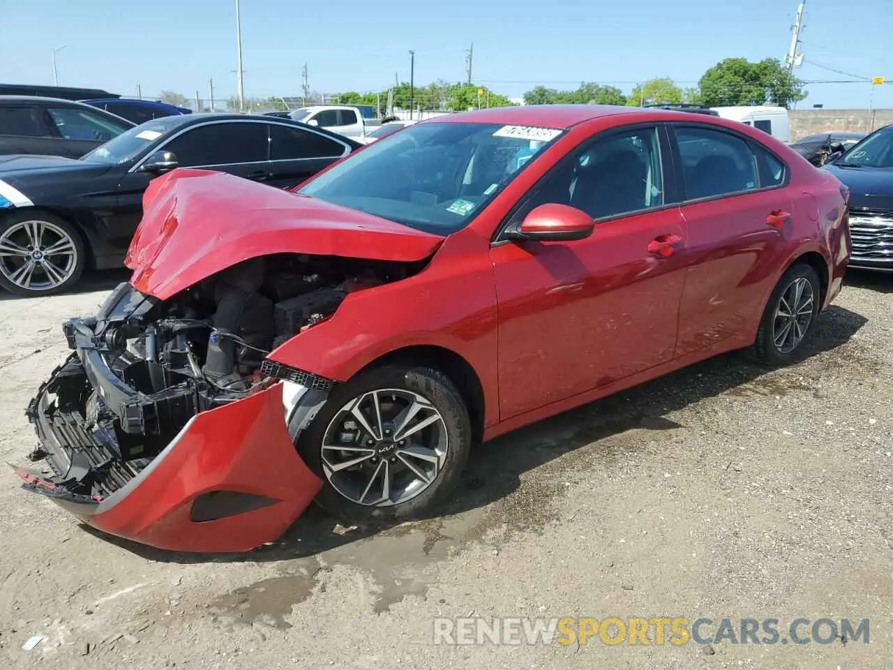 1 Photograph of a damaged car 3KPF24AD2PE610688 KIA FORTE 2023