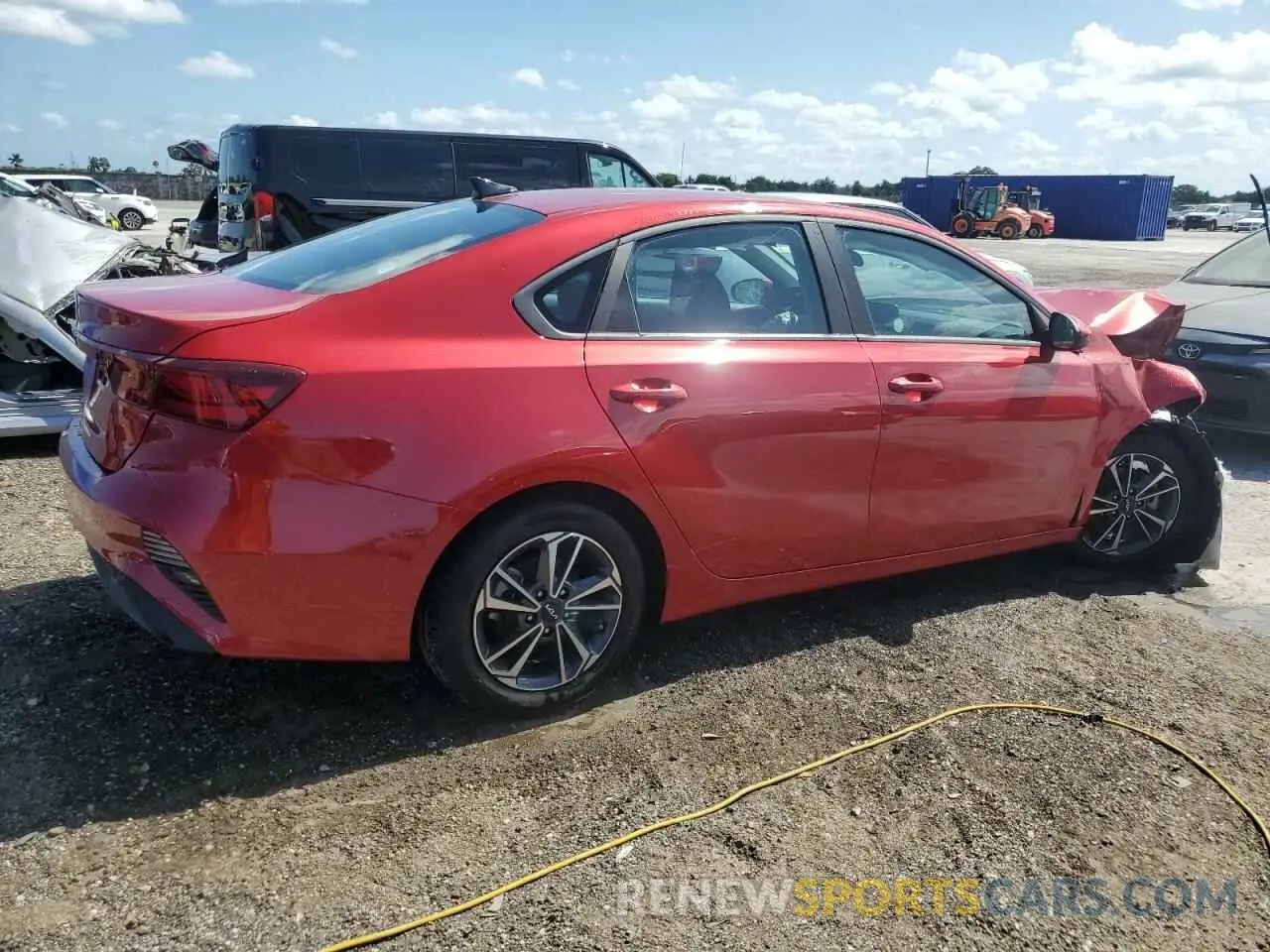 3 Photograph of a damaged car 3KPF24AD2PE610688 KIA FORTE 2023