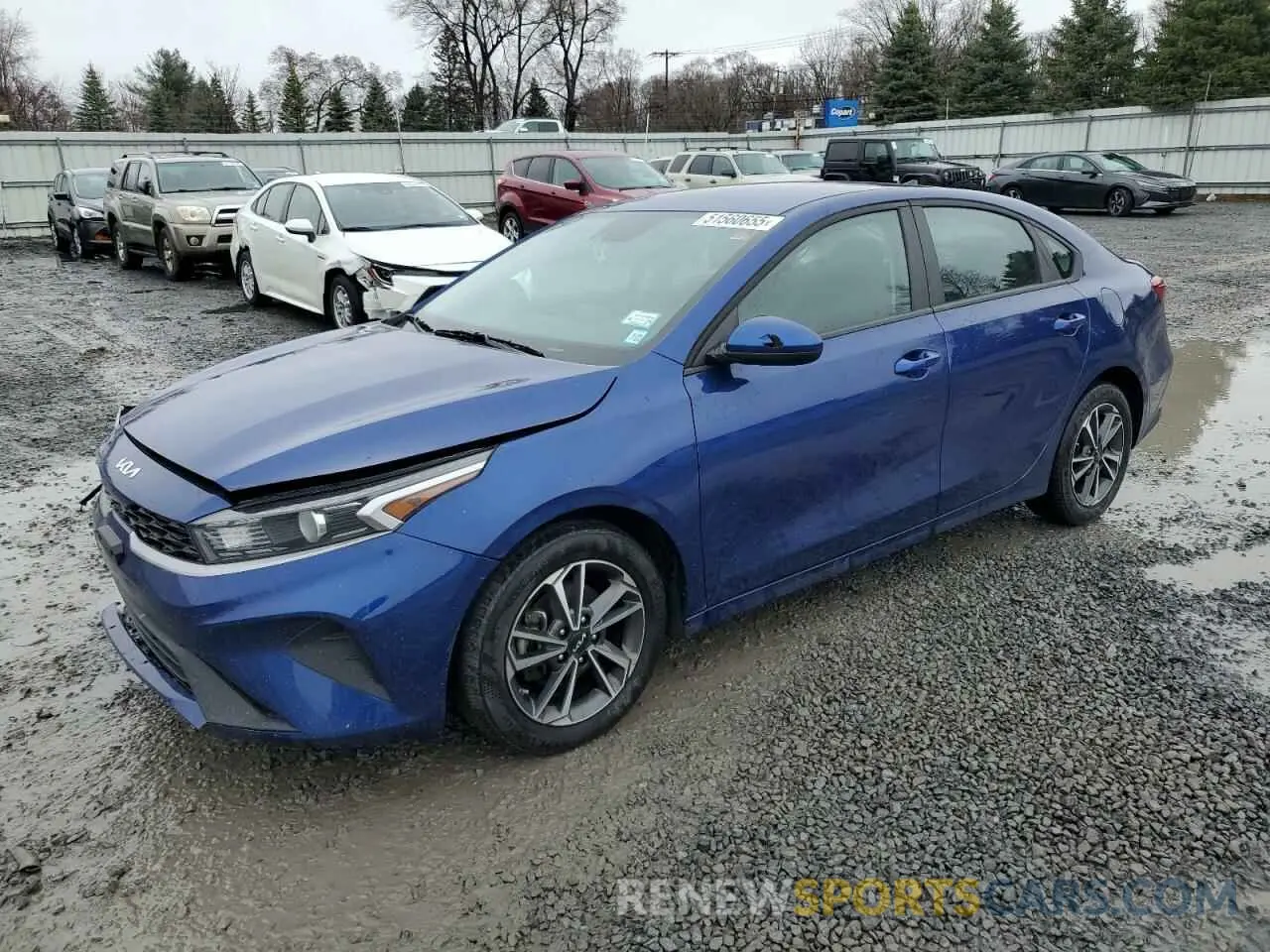 1 Photograph of a damaged car 3KPF24AD2PE614126 KIA FORTE 2023