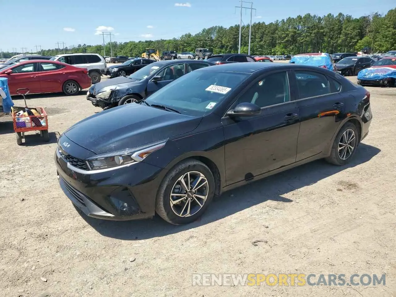 1 Photograph of a damaged car 3KPF24AD2PE663486 KIA FORTE 2023