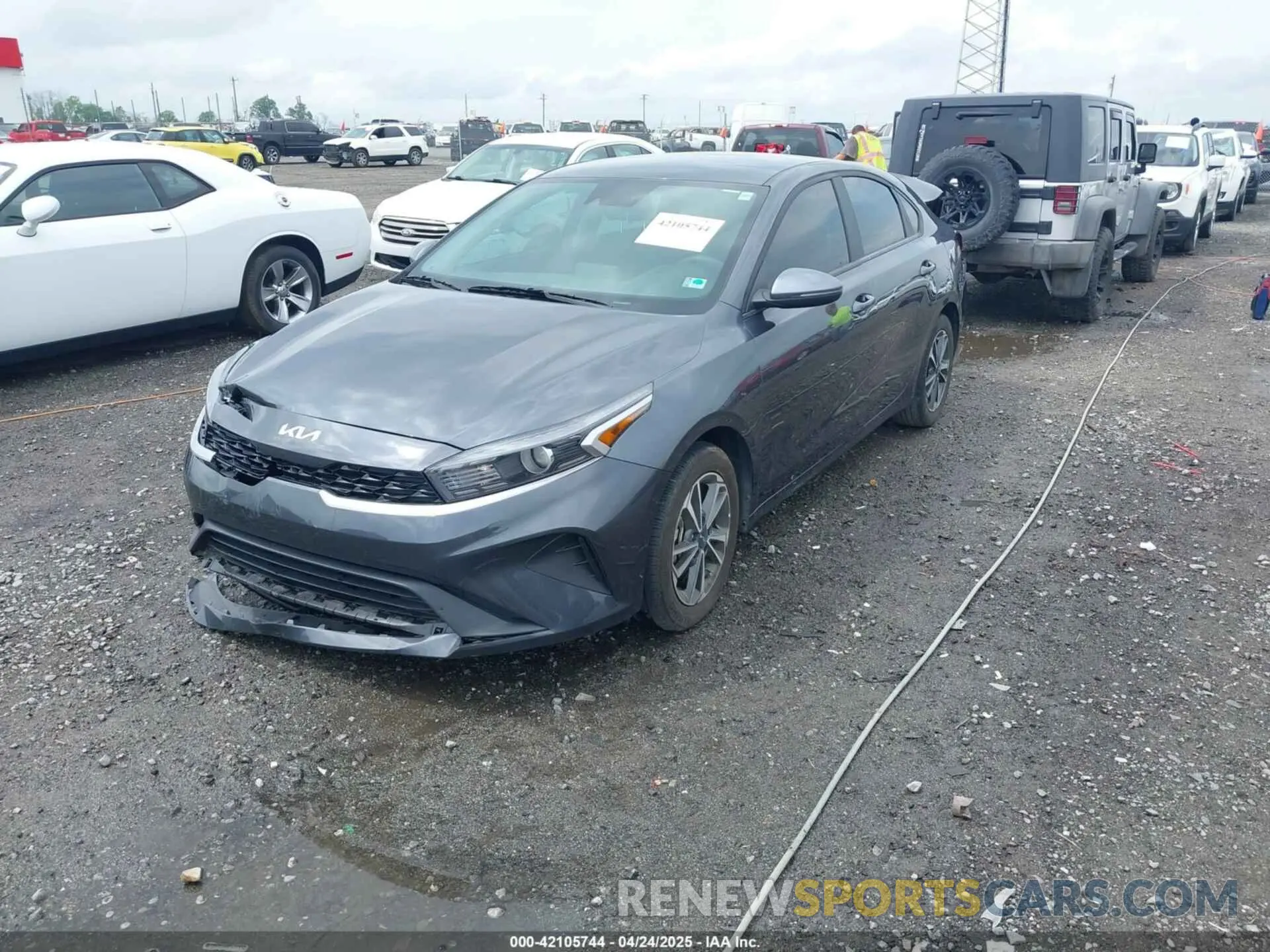 2 Photograph of a damaged car 3KPF24AD2PE665156 KIA FORTE 2023