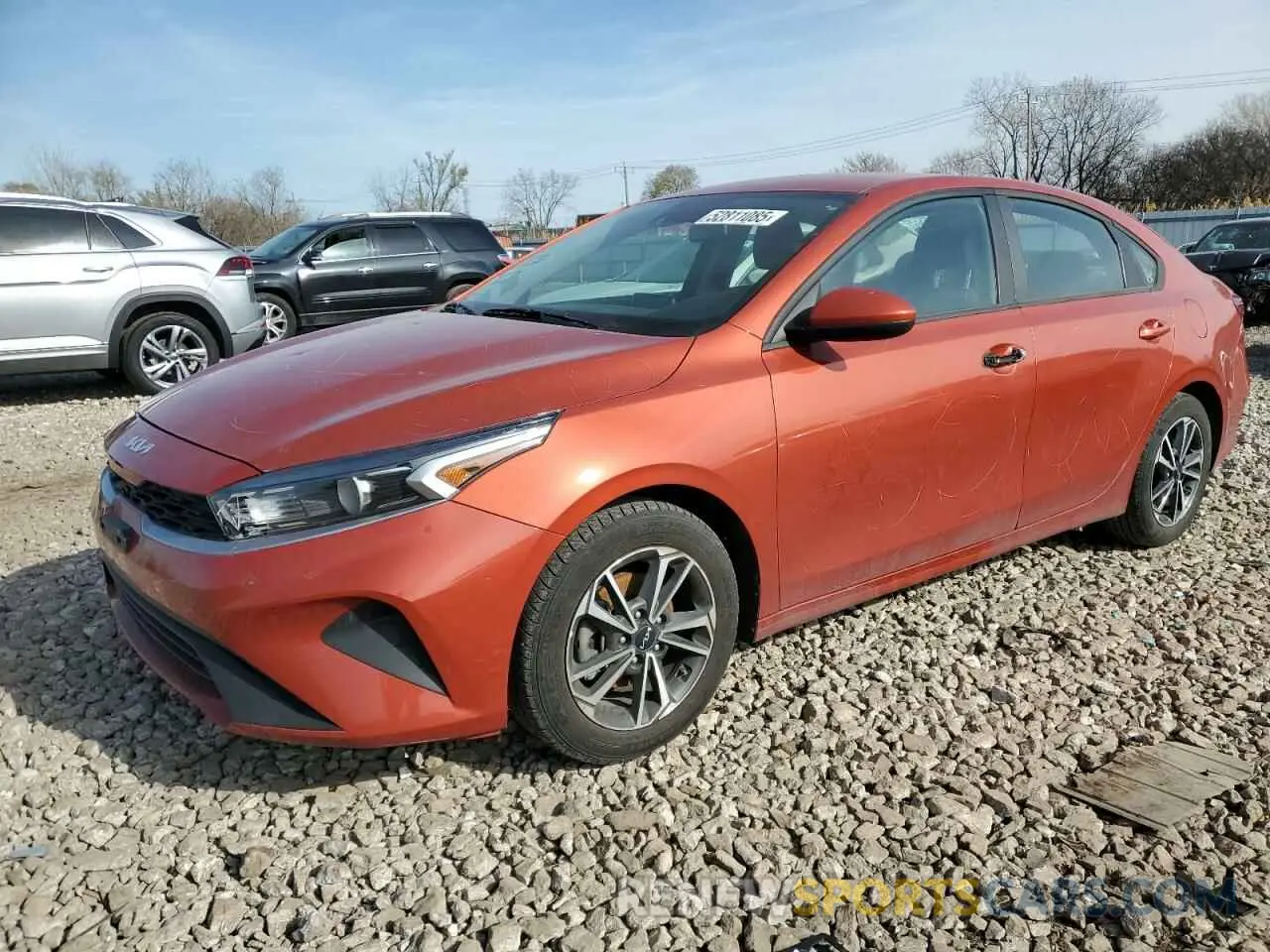 1 Photograph of a damaged car 3KPF24AD2PE680076 KIA FORTE 2023