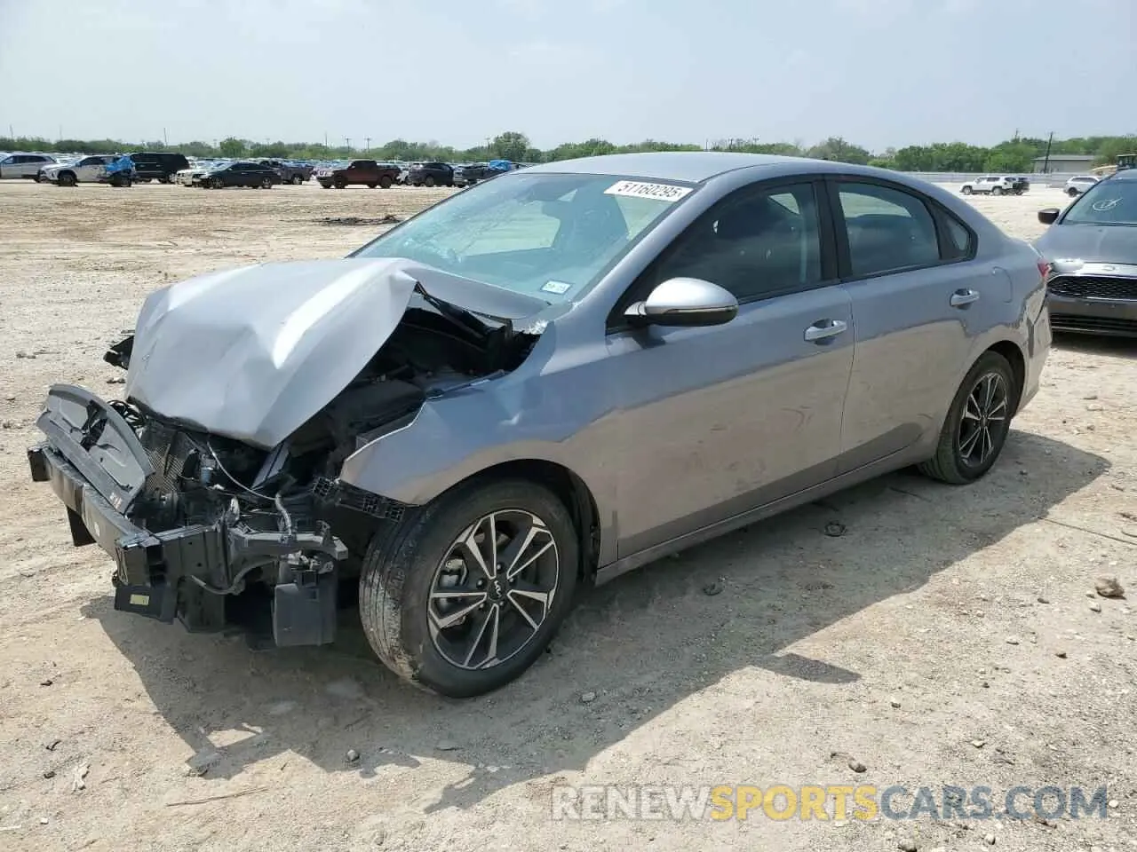 1 Photograph of a damaged car 3KPF24AD2PE687030 KIA FORTE 2023