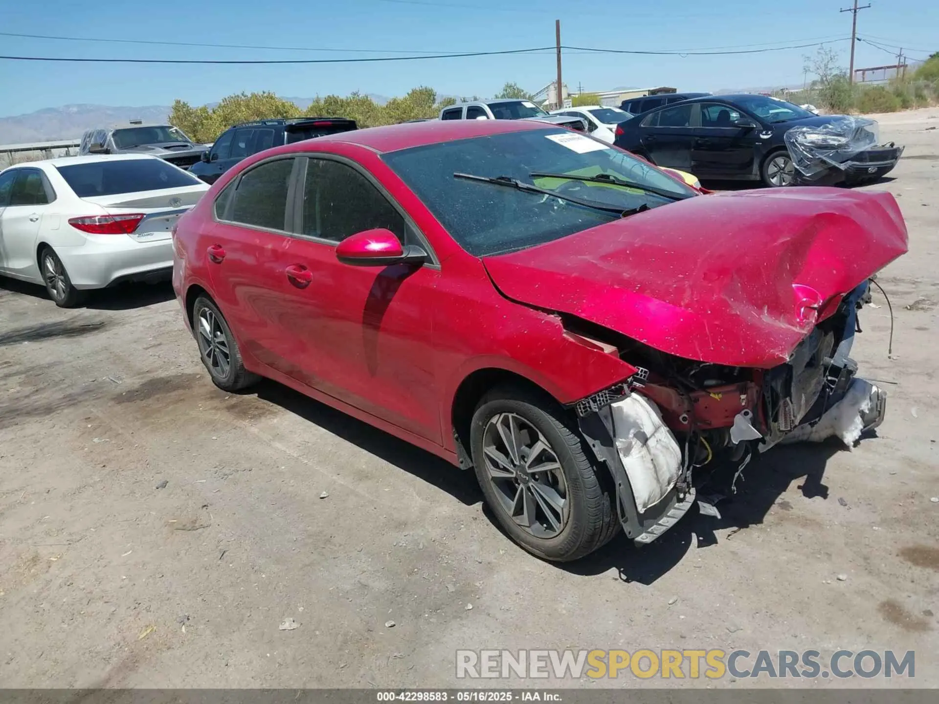 1 Photograph of a damaged car 3KPF24AD3PE509773 KIA FORTE 2023