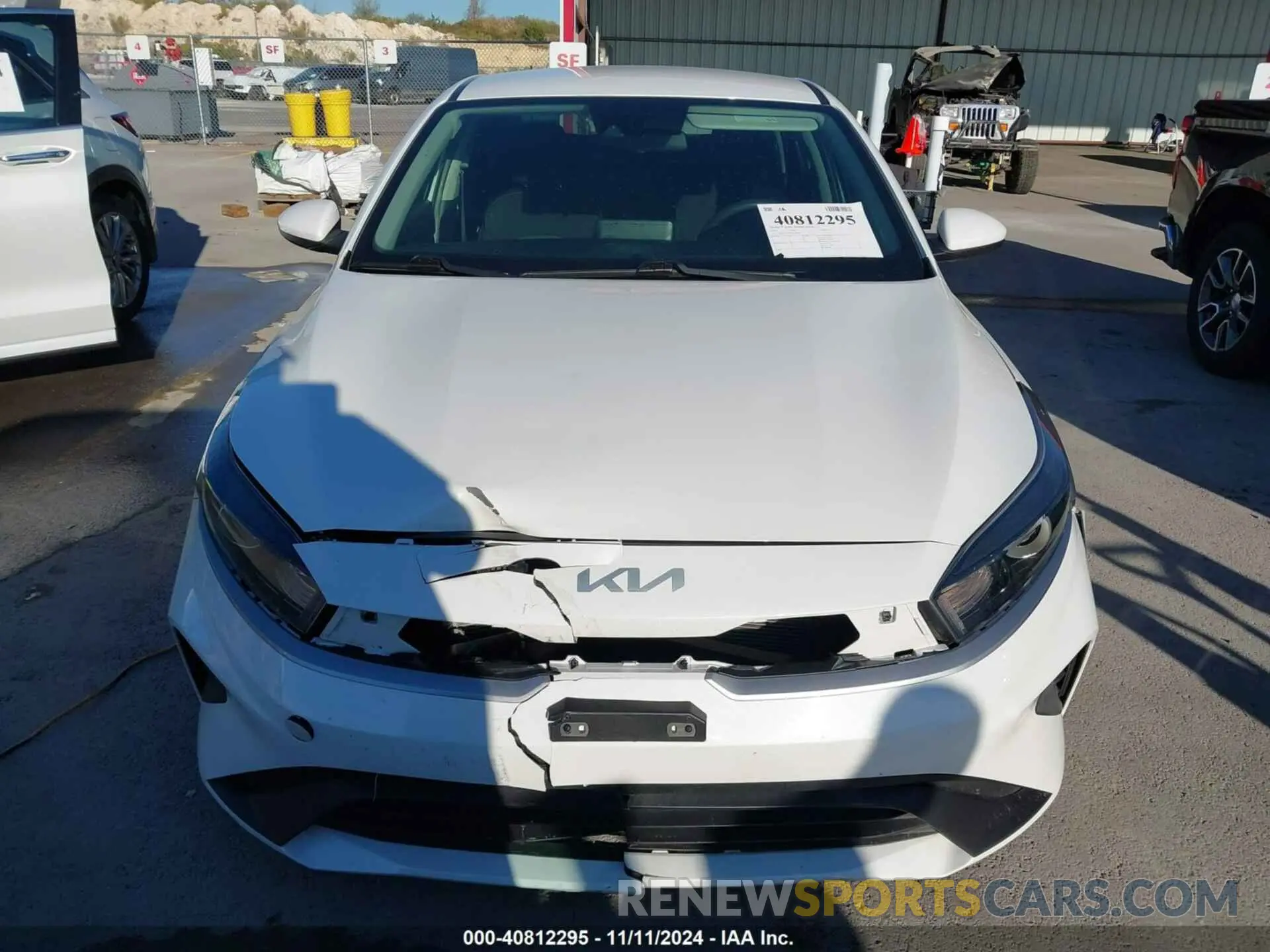12 Photograph of a damaged car 3KPF24AD3PE539081 KIA FORTE 2023