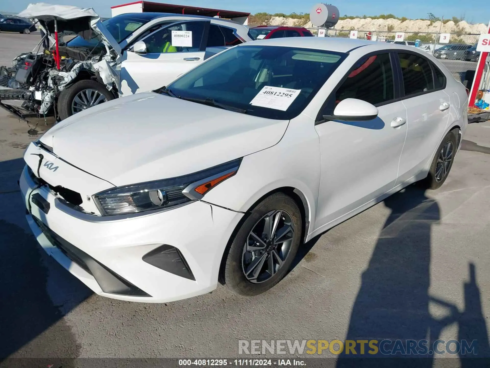 2 Photograph of a damaged car 3KPF24AD3PE539081 KIA FORTE 2023