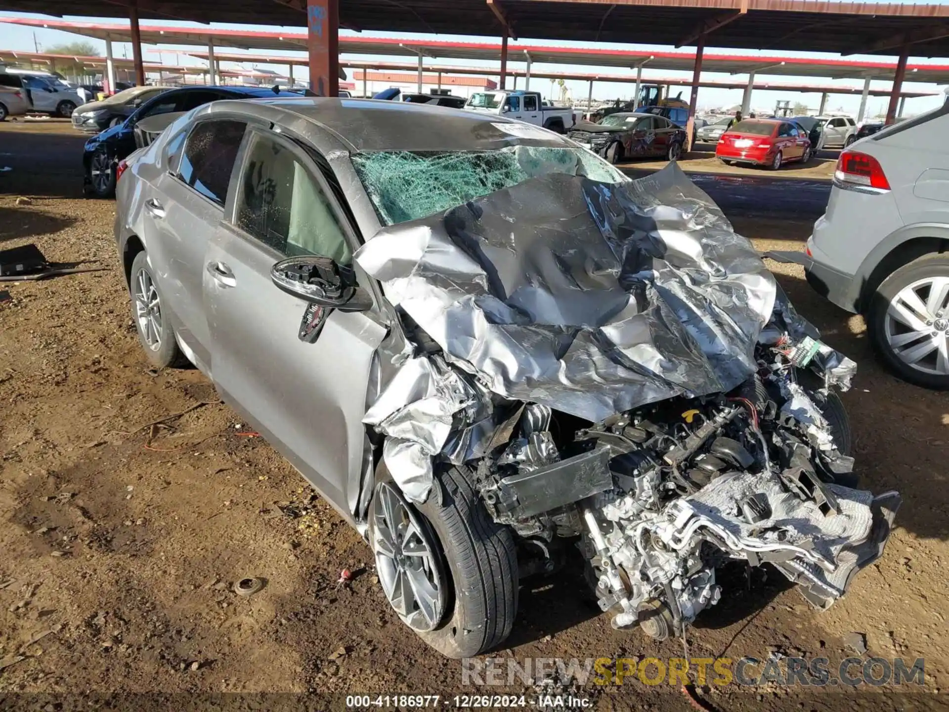 1 Photograph of a damaged car 3KPF24AD3PE591455 KIA FORTE 2023