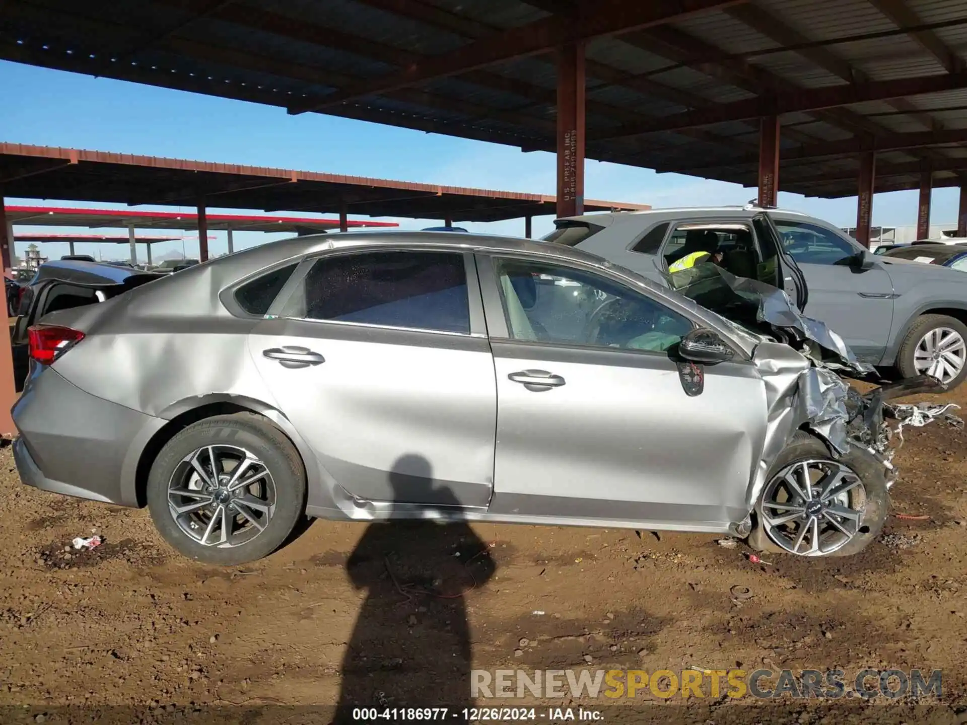 13 Photograph of a damaged car 3KPF24AD3PE591455 KIA FORTE 2023