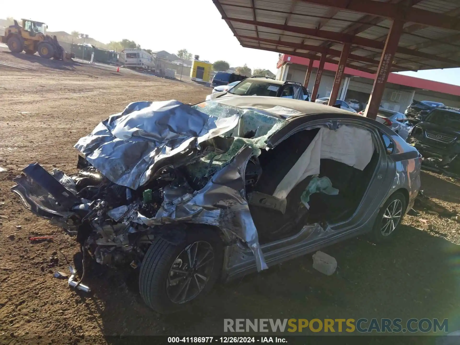 14 Photograph of a damaged car 3KPF24AD3PE591455 KIA FORTE 2023