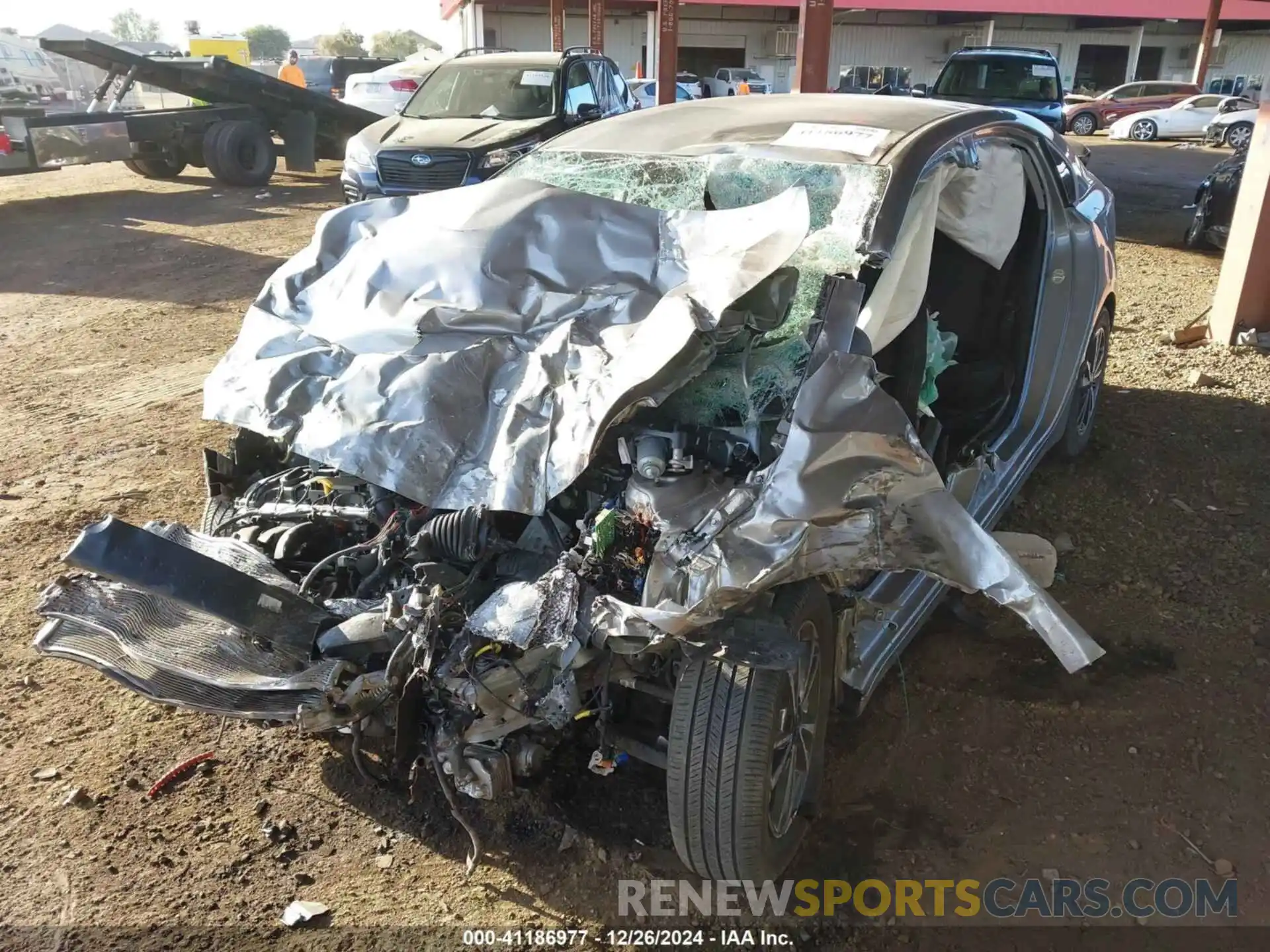 2 Photograph of a damaged car 3KPF24AD3PE591455 KIA FORTE 2023