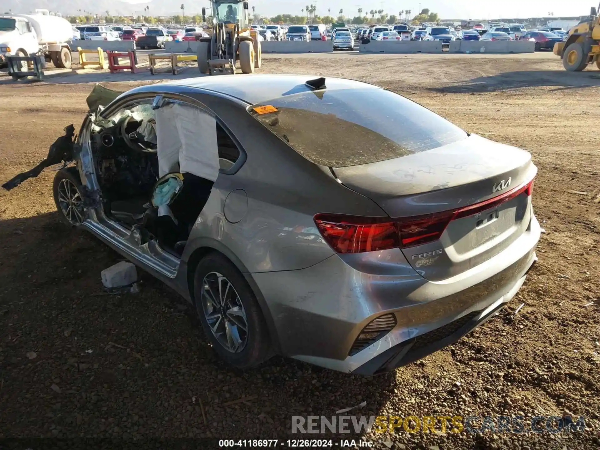 3 Photograph of a damaged car 3KPF24AD3PE591455 KIA FORTE 2023