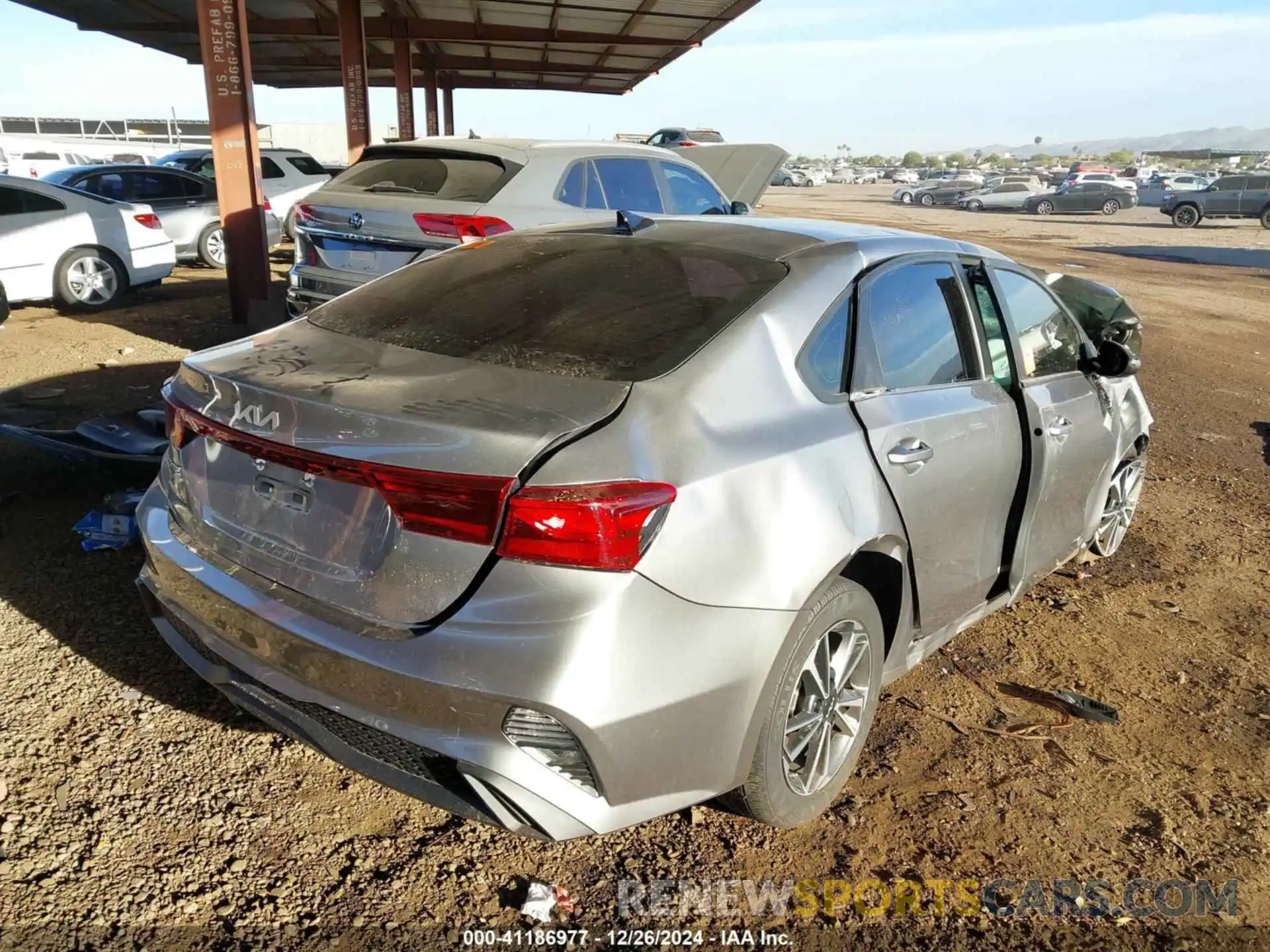 4 Photograph of a damaged car 3KPF24AD3PE591455 KIA FORTE 2023