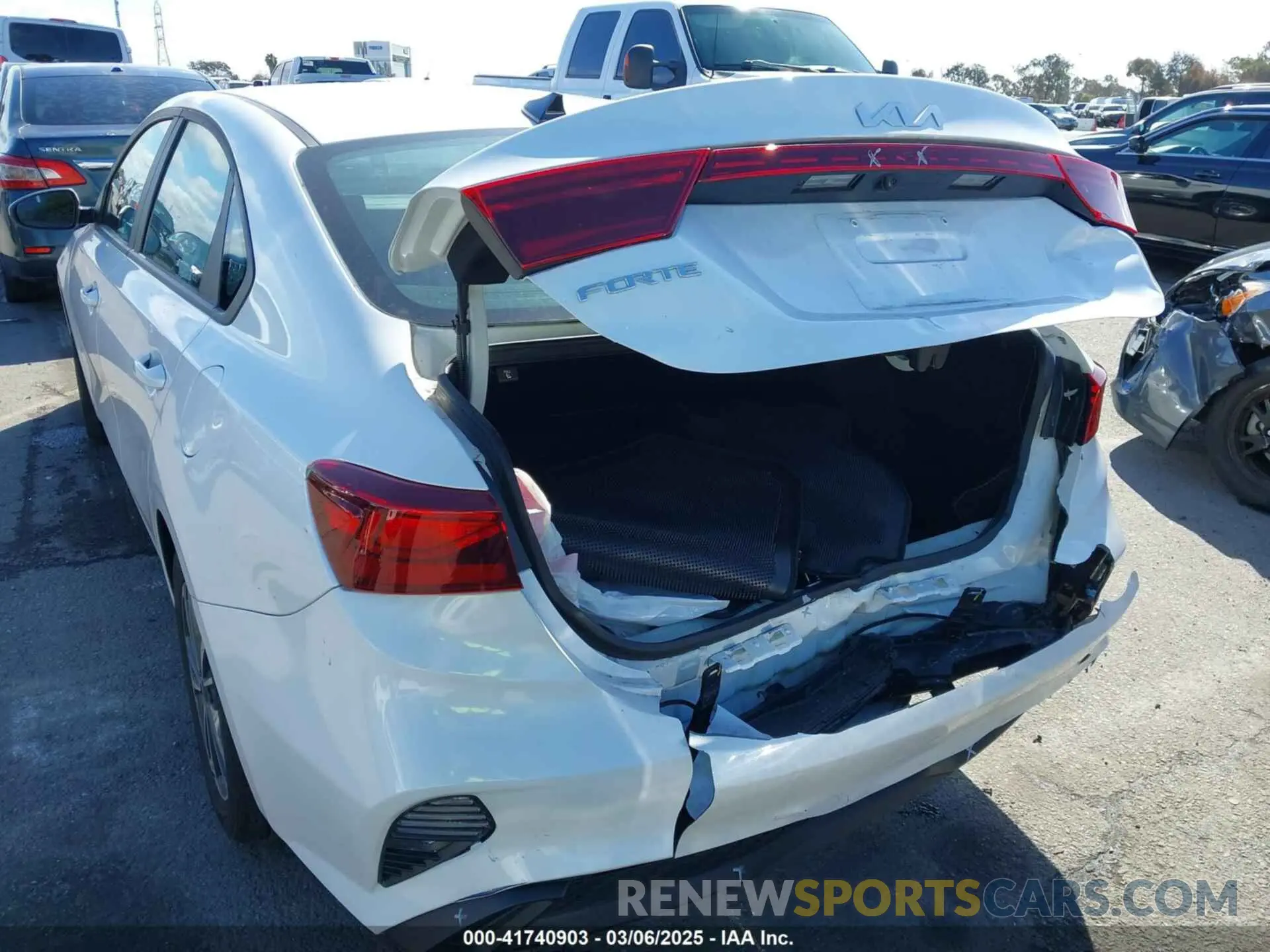 6 Photograph of a damaged car 3KPF24AD3PE599829 KIA FORTE 2023