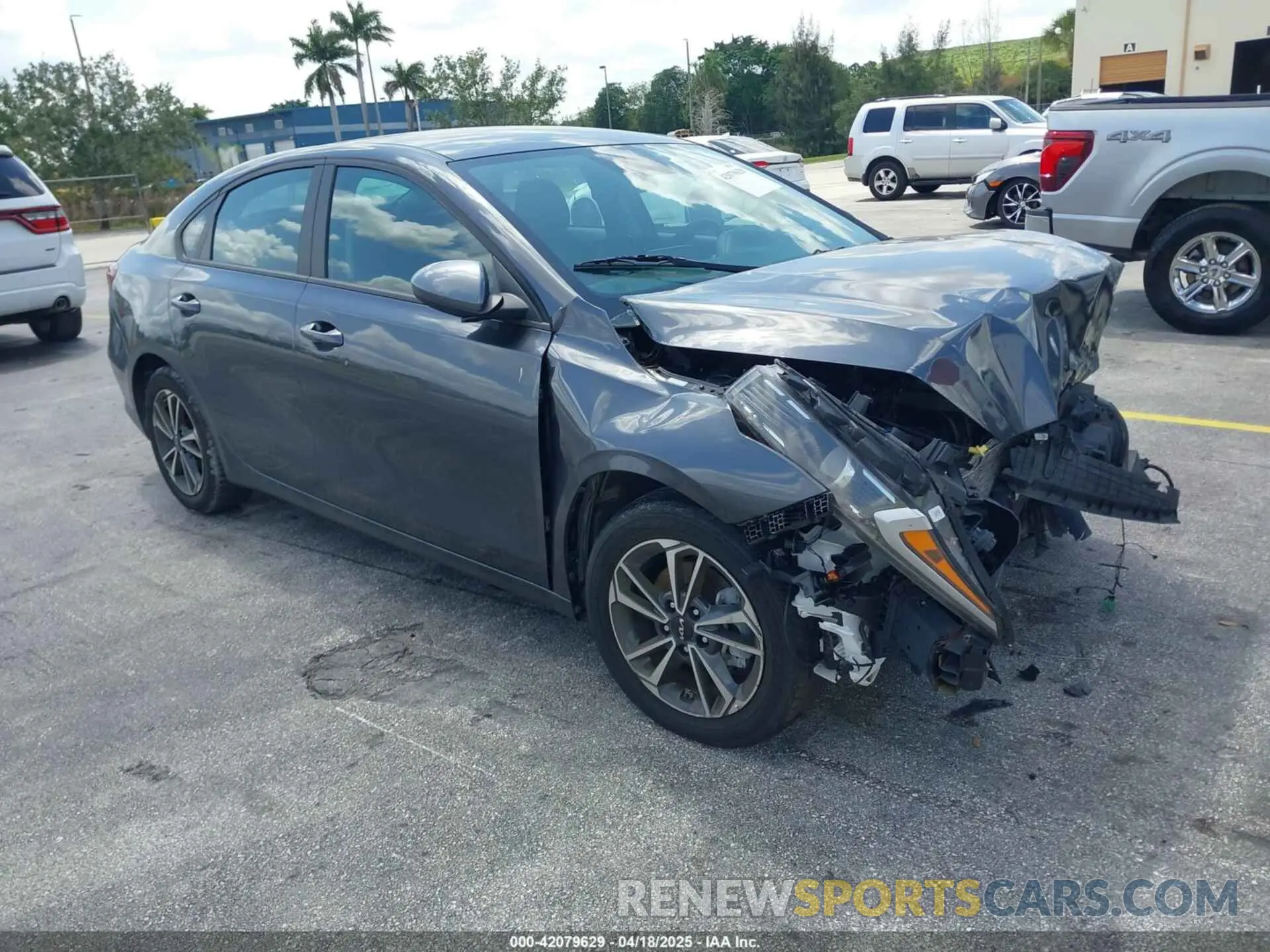 1 Photograph of a damaged car 3KPF24AD3PE612014 KIA FORTE 2023