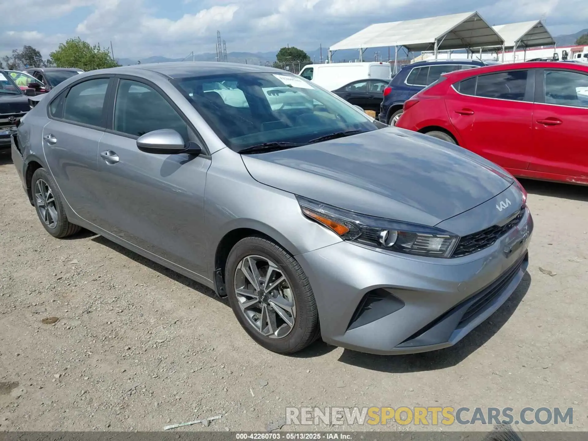 1 Photograph of a damaged car 3KPF24AD3PE617505 KIA FORTE 2023