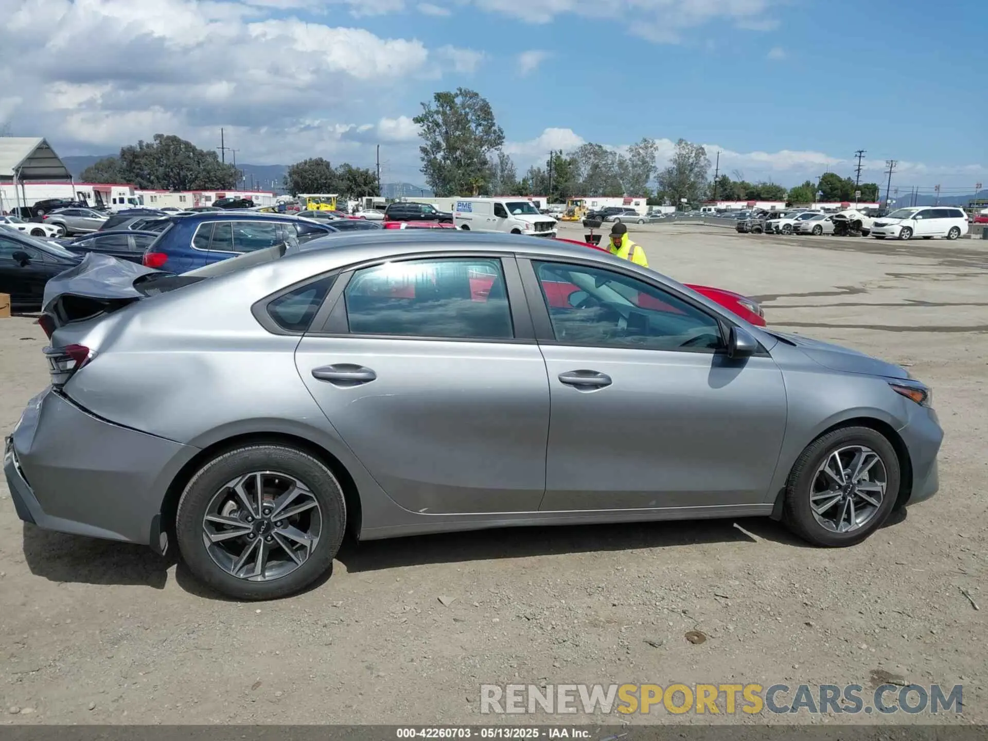 13 Photograph of a damaged car 3KPF24AD3PE617505 KIA FORTE 2023