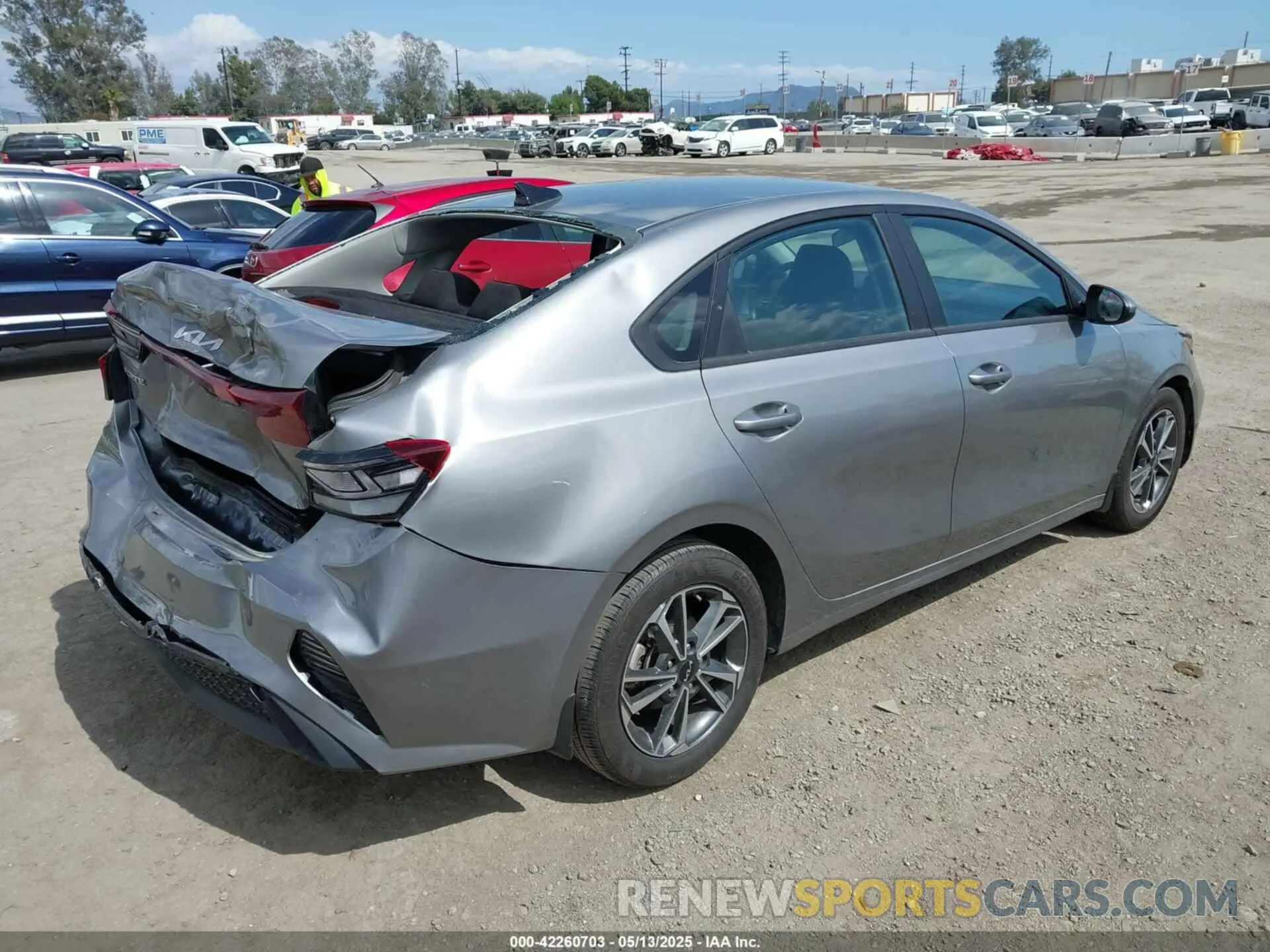 4 Photograph of a damaged car 3KPF24AD3PE617505 KIA FORTE 2023