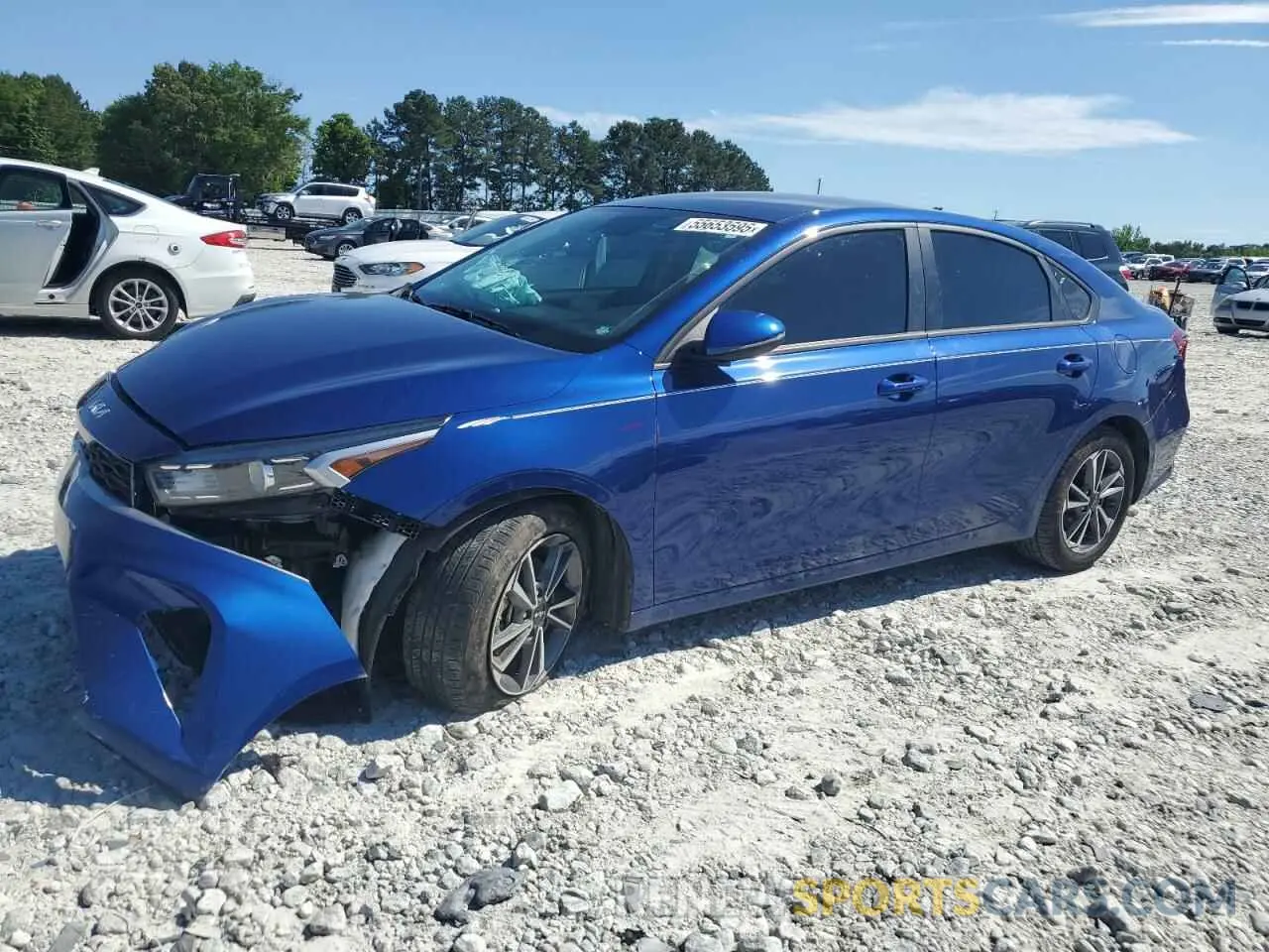 1 Photograph of a damaged car 3KPF24AD3PE628665 KIA FORTE 2023