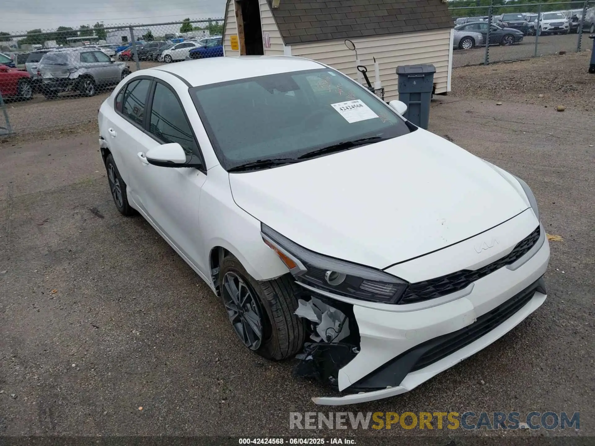 1 Photograph of a damaged car 3KPF24AD3PE636510 KIA FORTE 2023