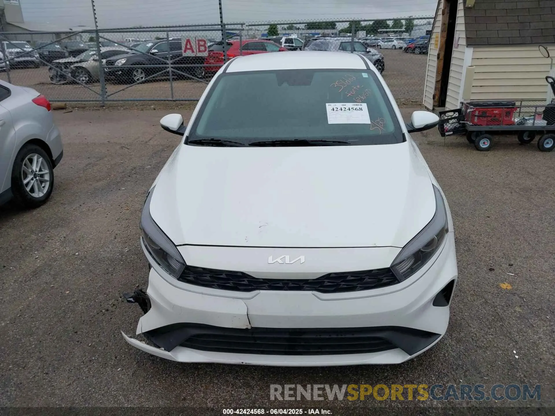 13 Photograph of a damaged car 3KPF24AD3PE636510 KIA FORTE 2023