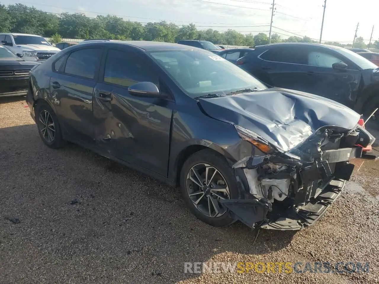 4 Photograph of a damaged car 3KPF24AD3PE648981 KIA FORTE 2023
