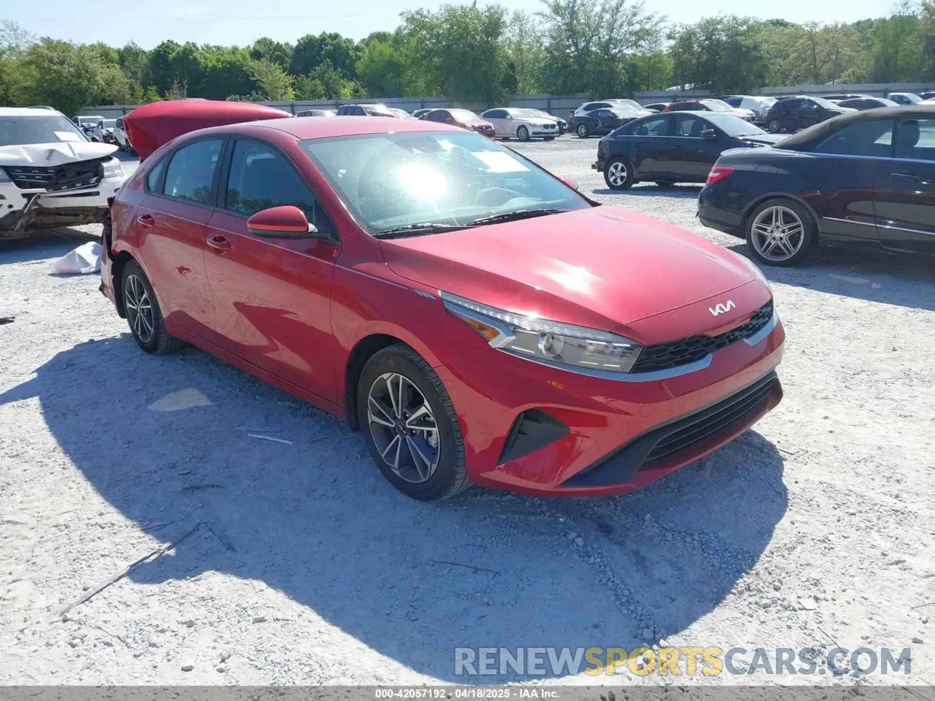 1 Photograph of a damaged car 3KPF24AD3PE651525 KIA FORTE 2023