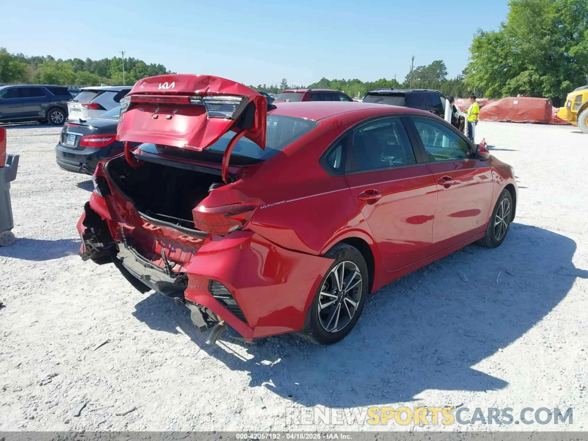 4 Photograph of a damaged car 3KPF24AD3PE651525 KIA FORTE 2023