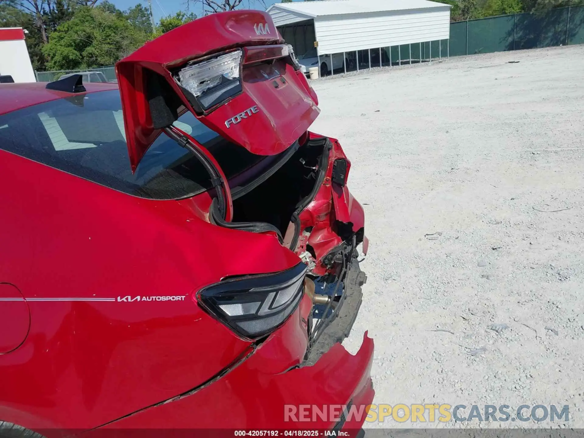 6 Photograph of a damaged car 3KPF24AD3PE651525 KIA FORTE 2023