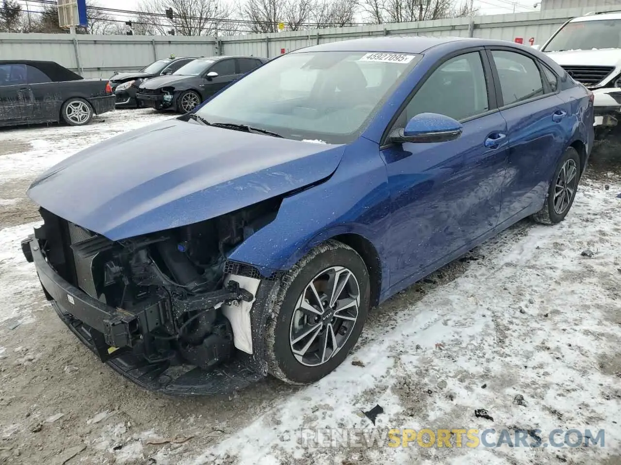1 Photograph of a damaged car 3KPF24AD3PE673492 KIA FORTE 2023