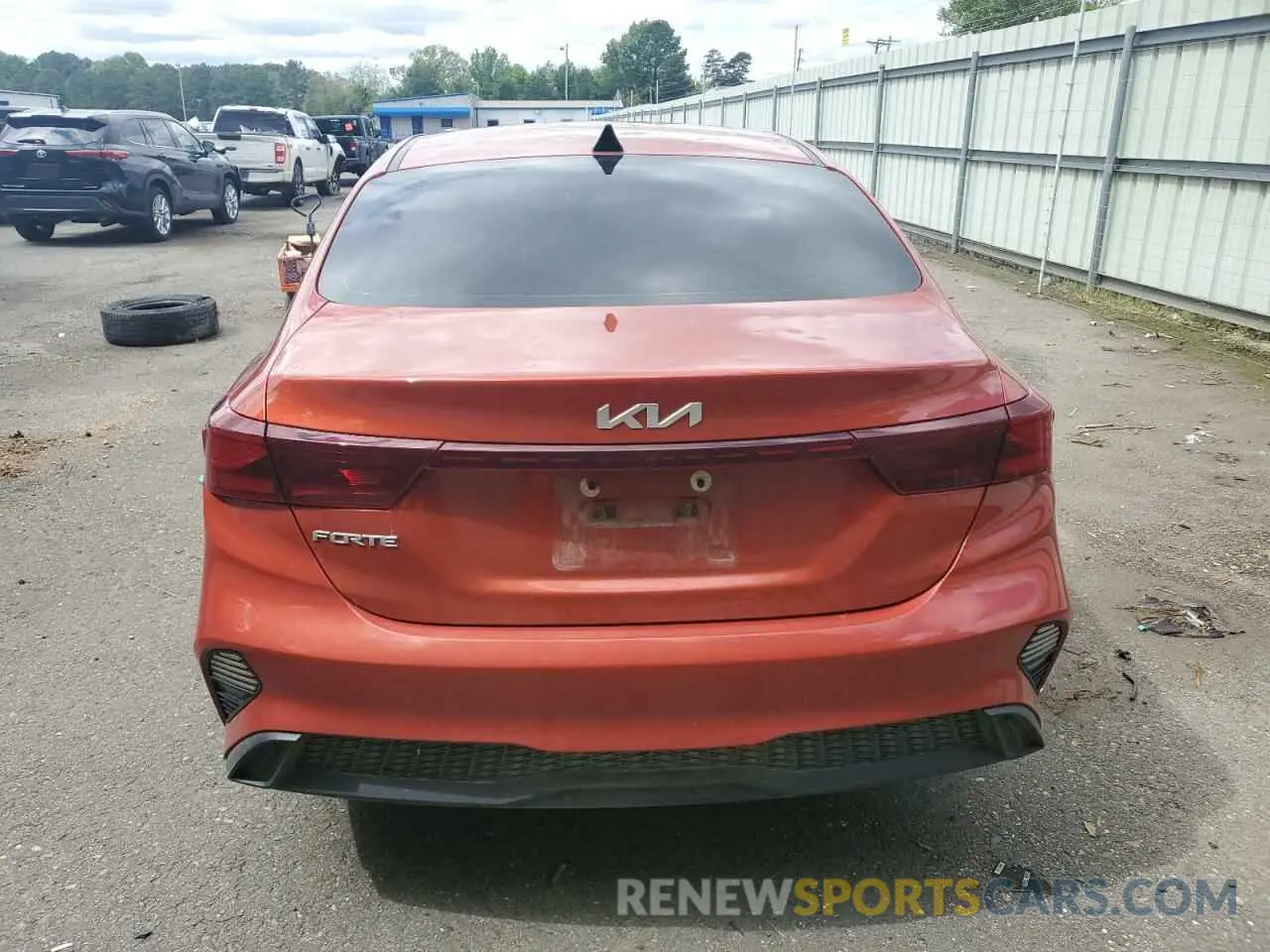 6 Photograph of a damaged car 3KPF24AD4PE547593 KIA FORTE 2023