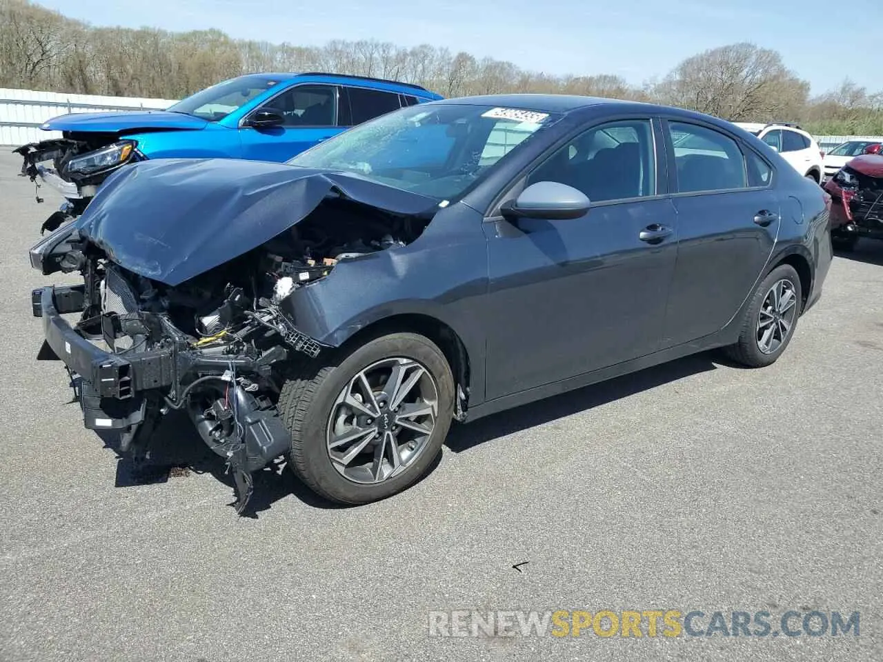 1 Photograph of a damaged car 3KPF24AD4PE557024 KIA FORTE 2023