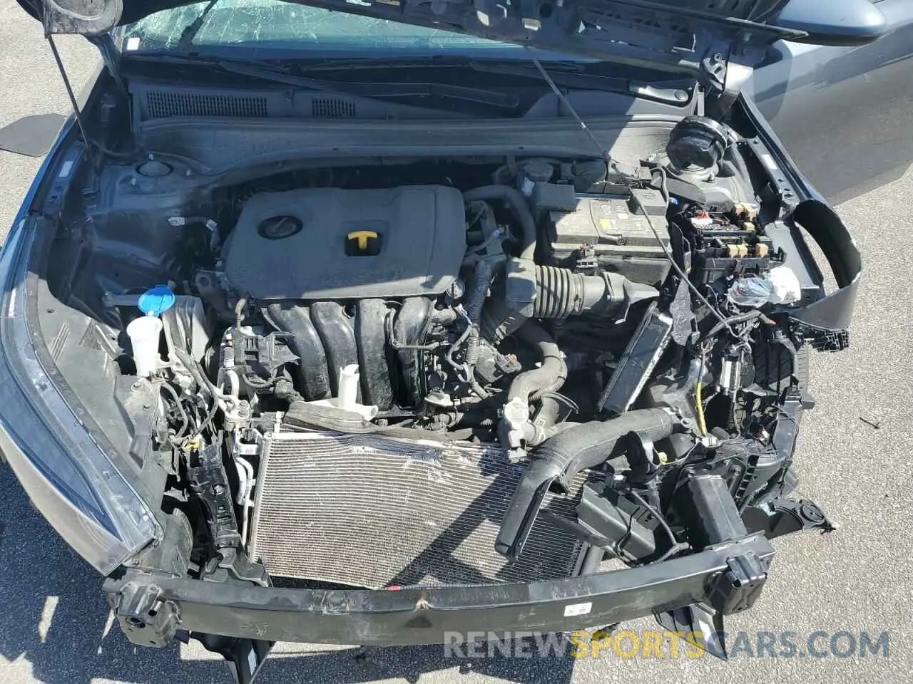 11 Photograph of a damaged car 3KPF24AD4PE557024 KIA FORTE 2023