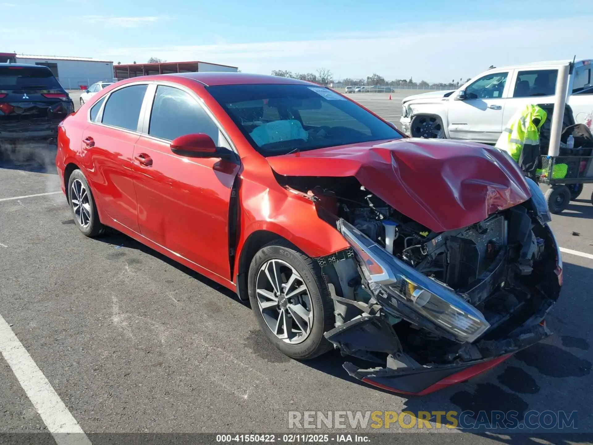 1 Photograph of a damaged car 3KPF24AD4PE569903 KIA FORTE 2023