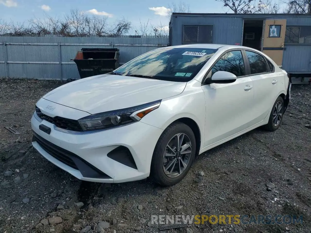 1 Photograph of a damaged car 3KPF24AD4PE587222 KIA FORTE 2023