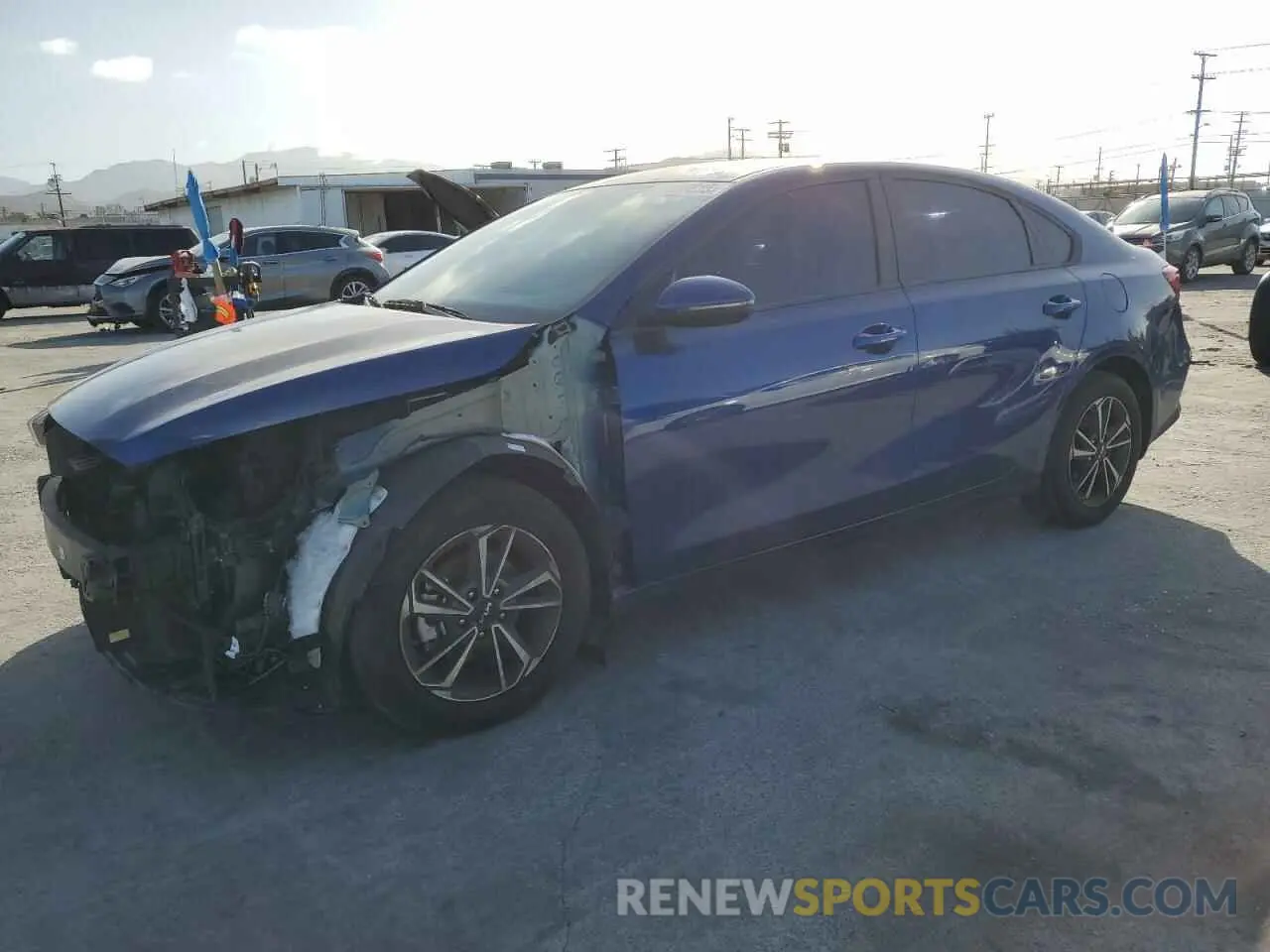 1 Photograph of a damaged car 3KPF24AD4PE612555 KIA FORTE 2023