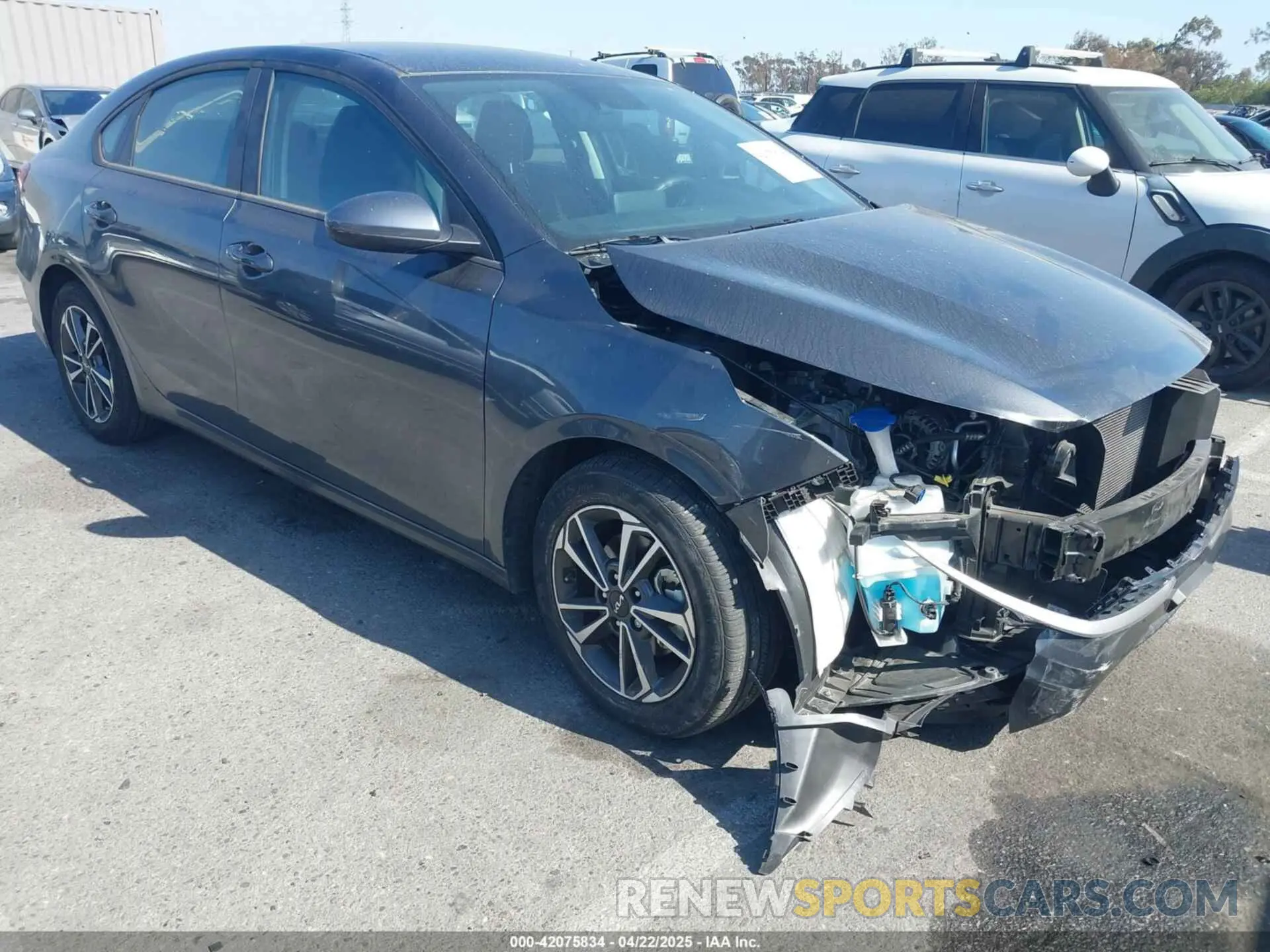 1 Photograph of a damaged car 3KPF24AD4PE621000 KIA FORTE 2023