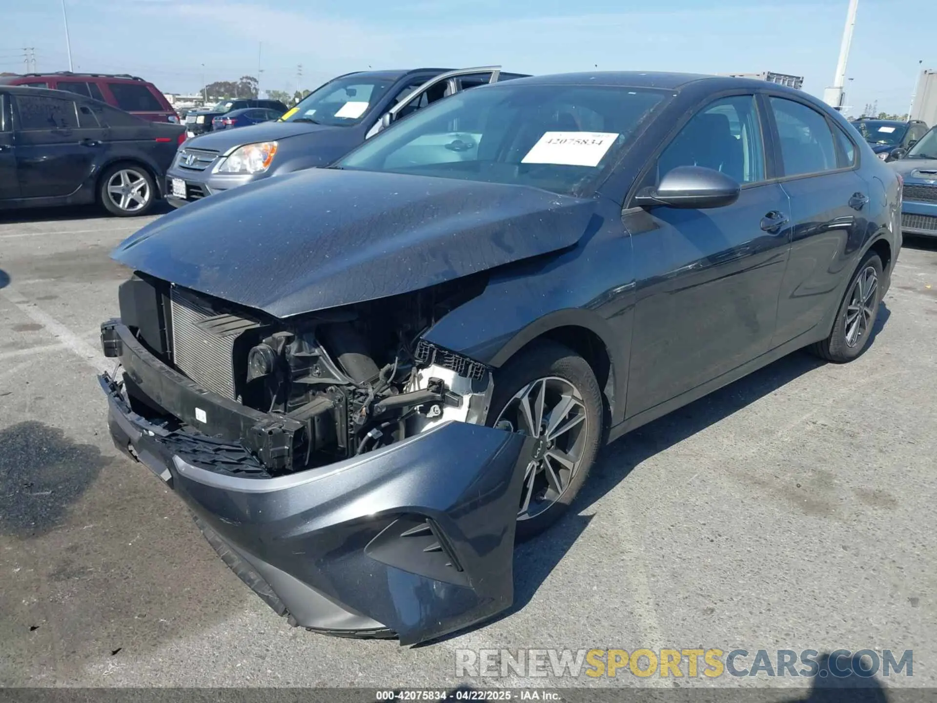 2 Photograph of a damaged car 3KPF24AD4PE621000 KIA FORTE 2023