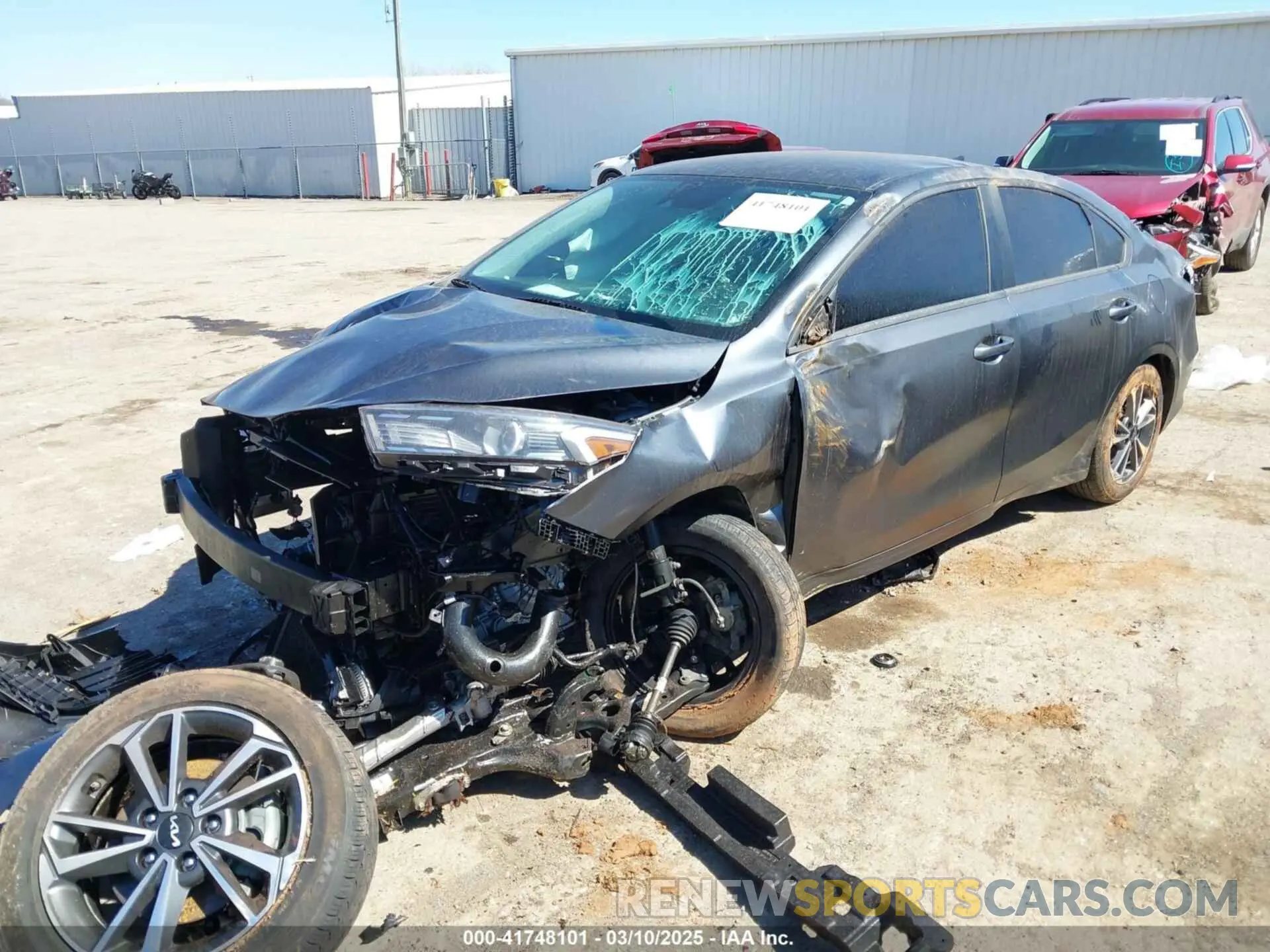 2 Photograph of a damaged car 3KPF24AD4PE632286 KIA FORTE 2023