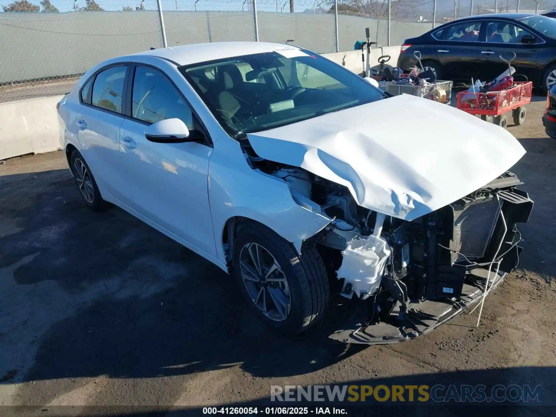 1 Photograph of a damaged car 3KPF24AD4PE649699 KIA FORTE 2023